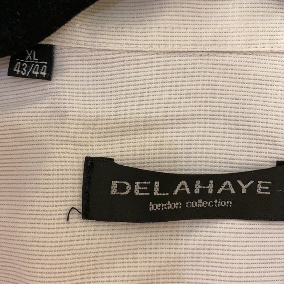 Button down dress shirt, Delahaye, size XL 42-43 - Picture 4 of 8